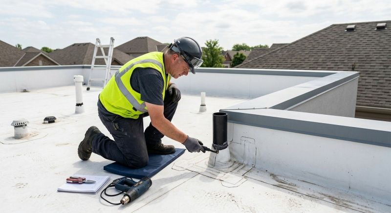 Pvc Roof Inspection in Portage County, OH