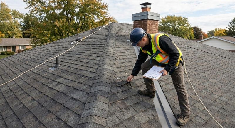 Roof Damage Inspection in Mantua, OH