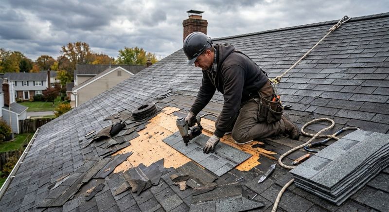 Roof Damage Repair in Beloit, OH