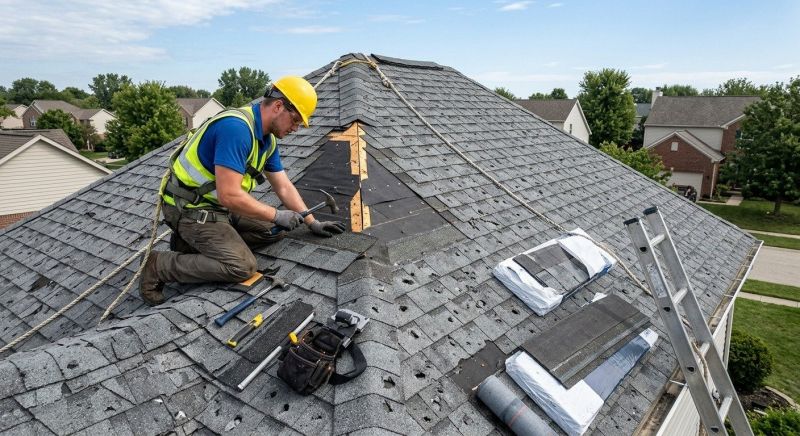 Roof Damage Repair in Brecksville, OH