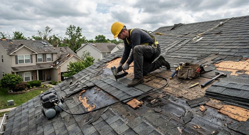 Roof Damage Repair in Canal Fulton, OH