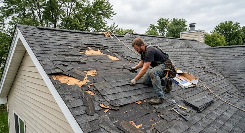 Roof Damage Repair in Summit County, OH