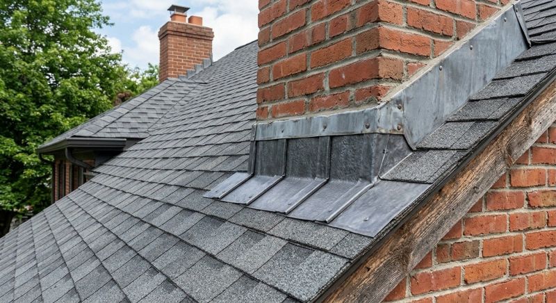 Roof Flashing Installation in North Canton, OH