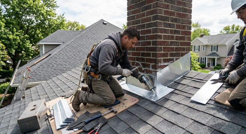 Roof Flashing Installation in Twinsburg, OH
