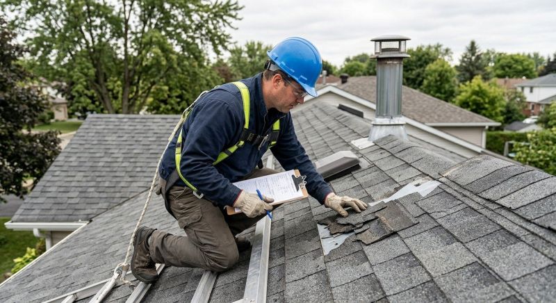 Roofing Evaluation in Hiram, OH