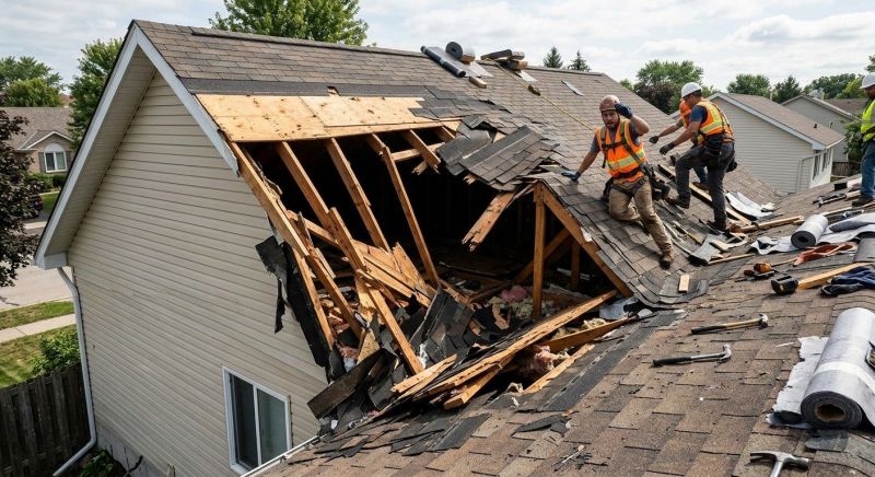 Roofline Repair in Portage County, OH