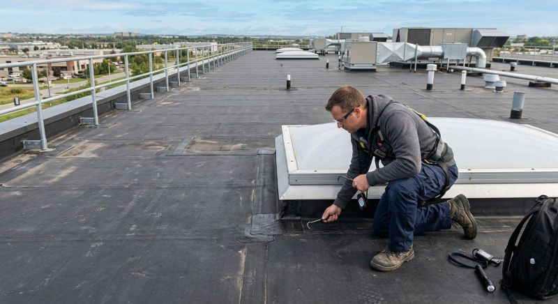 Rubber Roof Inspection in Portage County, OH