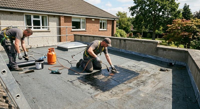 Rubber Roof Repair in Hartville, OH