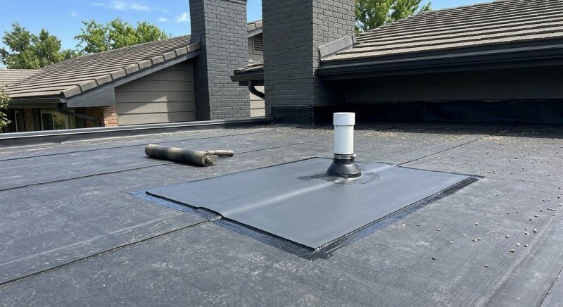 Rubber Roof Repair in Stow, OH