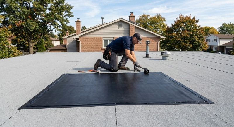 Rubber Roof Repair in Wadsworth, OH