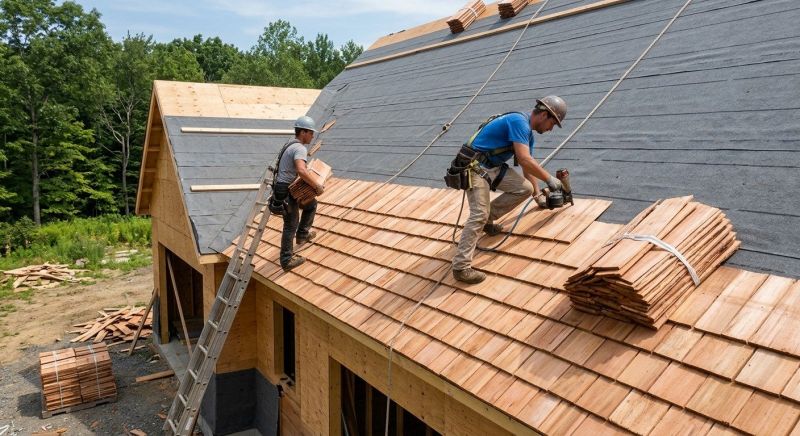 Shake Roof Replacement in Newbury, OH