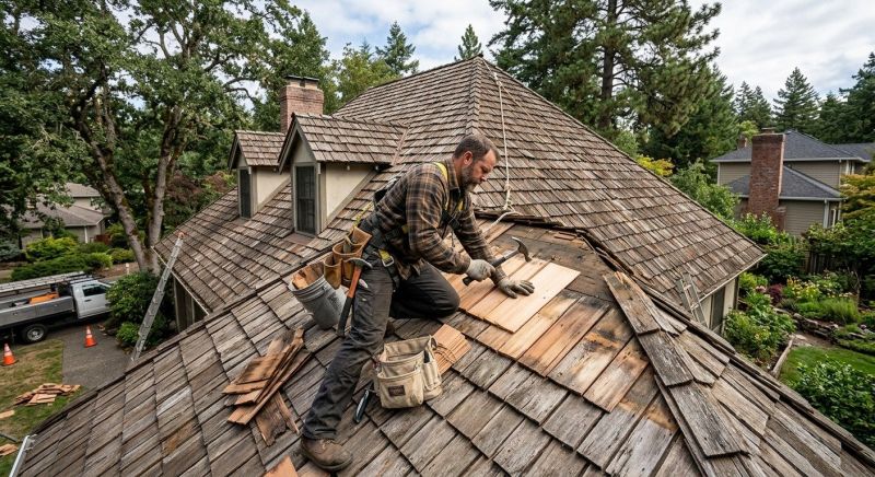 Shake Shingle Repair in Alliance, OH