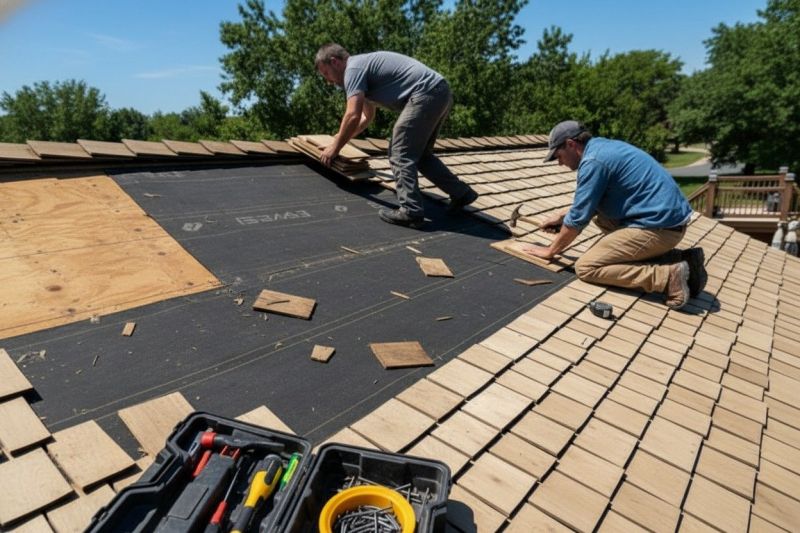 Shake Shingle Repair in Deerfield, OH