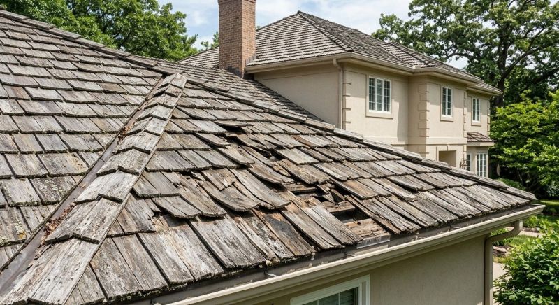 Shake Shingle Repair in Stow, OH