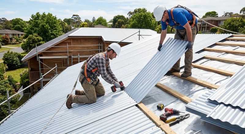 Sheet Roofing Installation in Hartville, OH