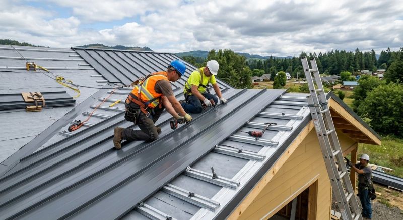 Sheet Roofing Installation in Hinckley, OH