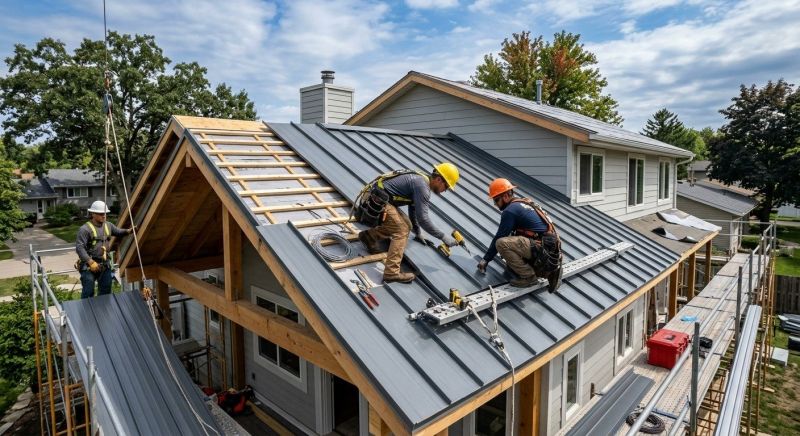 Sheet Roofing Installation in Solon, OH