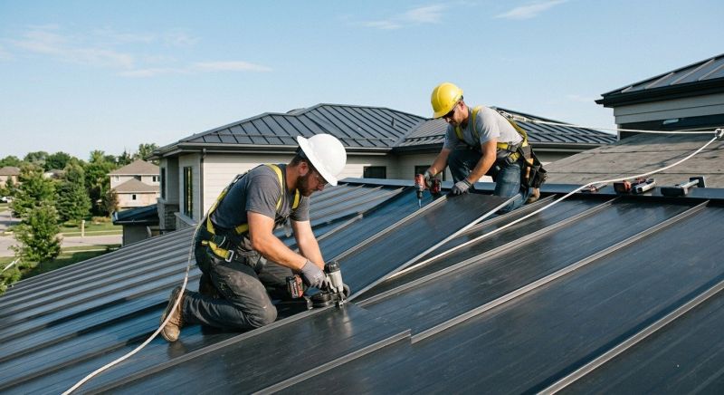 Sheet Roofing Installation in Tallmadge, OH