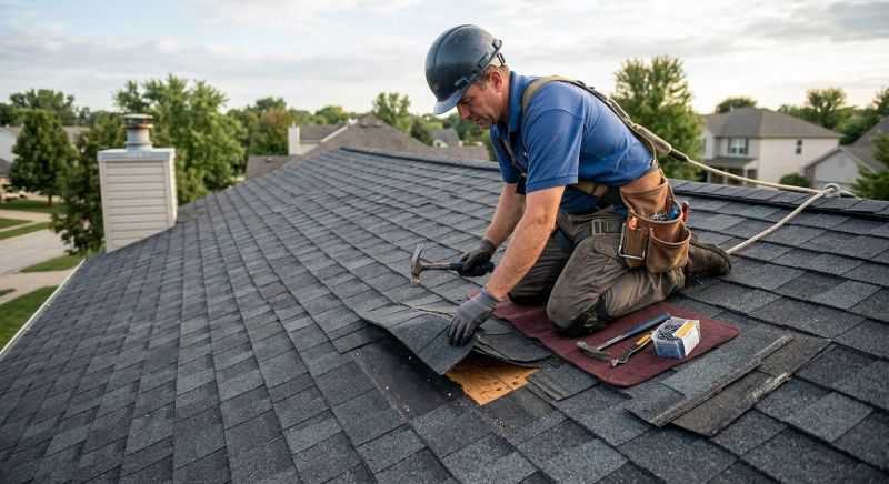 Shingles Repair in Kent, OH