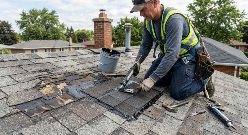 Shingles Repair in Stow, OH