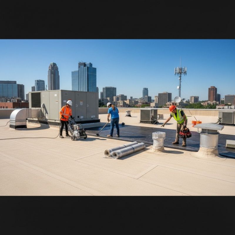 Single Ply Roof Repair in Bedford, OH