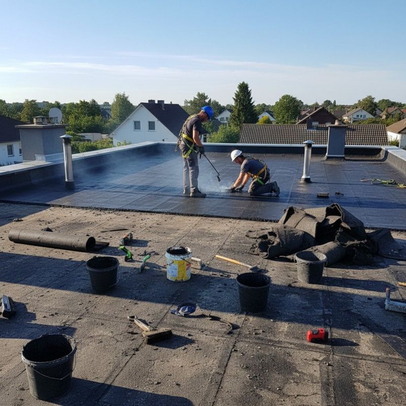 Single Ply Roof Repair in Beloit, OH
