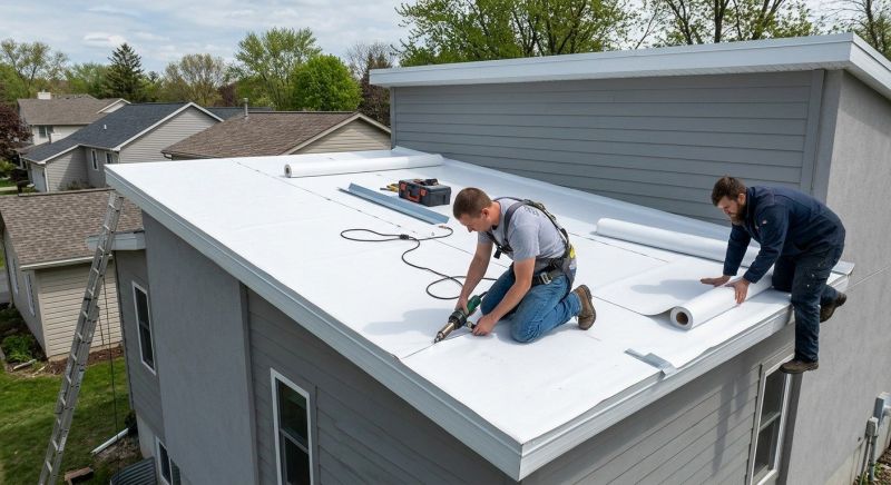 Single Ply Roof Repair in Berlin Center, OH
