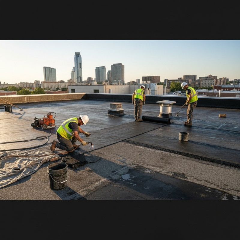 Single Ply Roof Repair in Portage County, OH