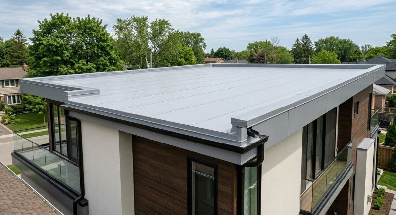Single Ply Roof Replacement in Akron, OH