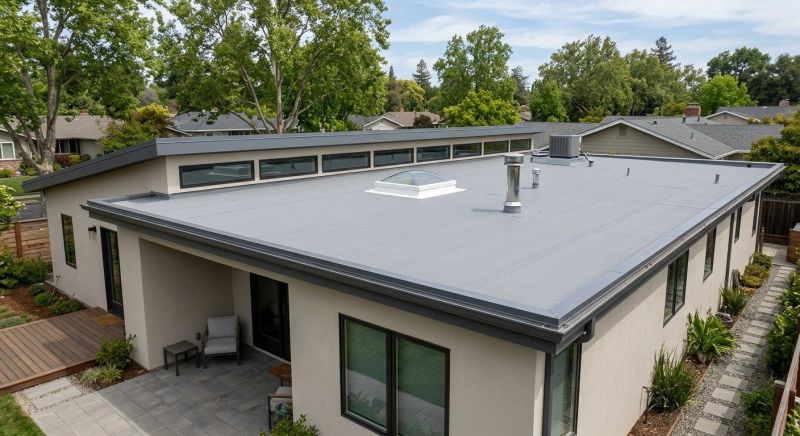 Single Ply Roof Replacement in Mantua, OH