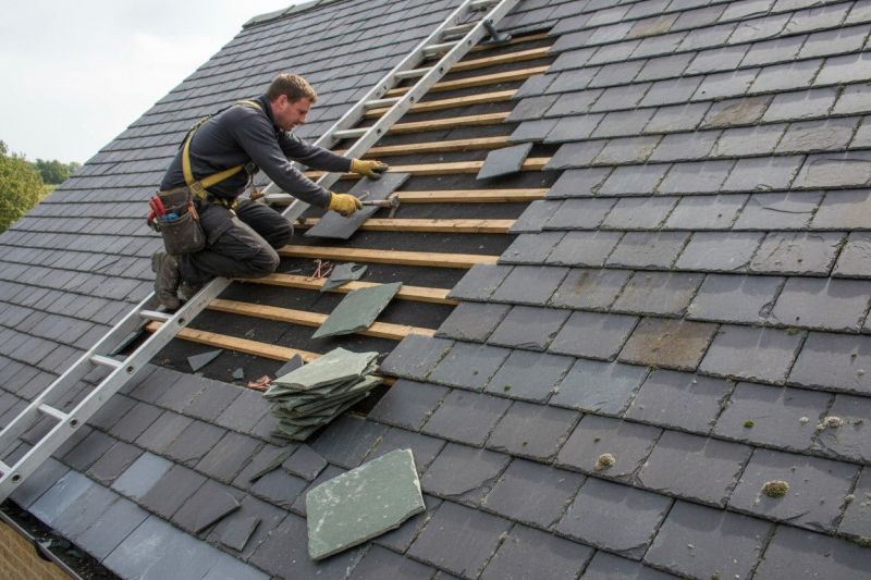 Slate Roof Repair in Hinckley, OH