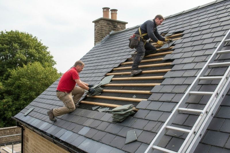 Slate Roof Repair in Summit County, OH