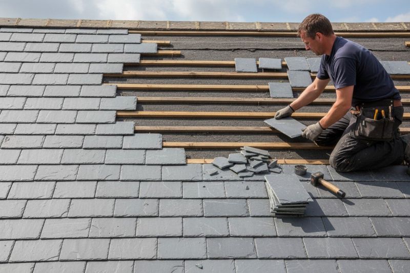 Slate Roof Repair in Twinsburg, OH