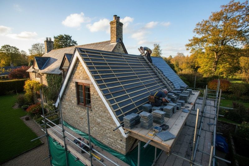 Slate Roof Replacement in Hinckley, OH