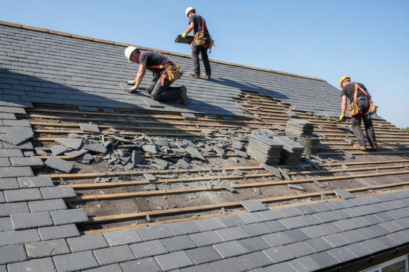 Slate Roof Replacement in Hiram, OH