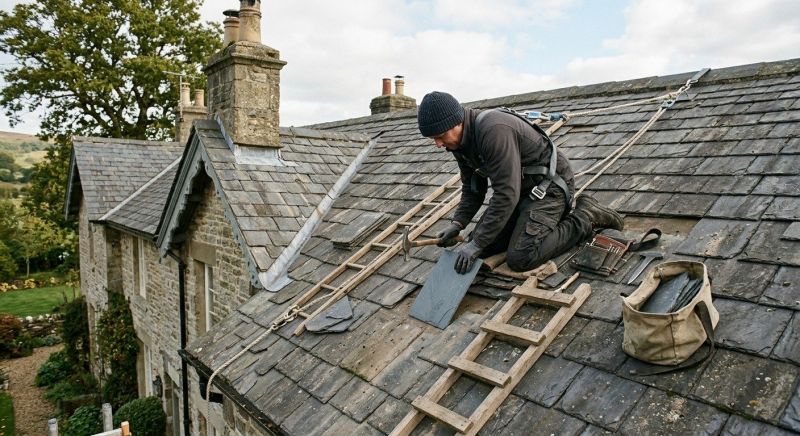 Slate Shingles Repair in Barberton, OH