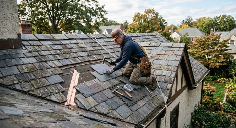 Slate Shingles Repair in Berlin Center, OH