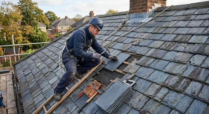 Slate Shingles Repair in Kent, OH