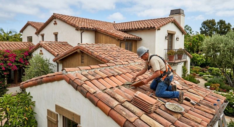 Spanish Tile Roof Repair in Portage County, OH