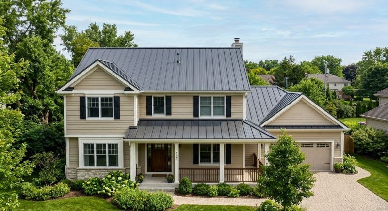 Steel Roof Replacement in Akron, OH