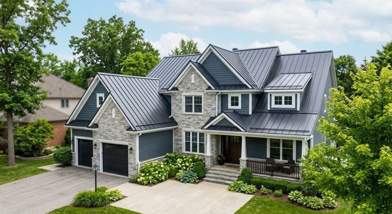 Steel Roof Replacement in Aurora, OH