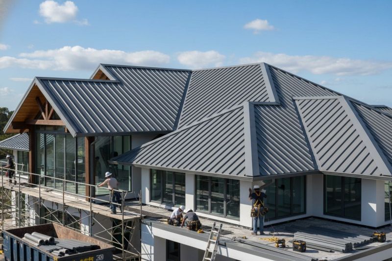 Steel Roof Replacement in Cuyahoga Falls, OH