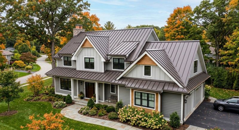Steel Roof Replacement in Hudson, OH