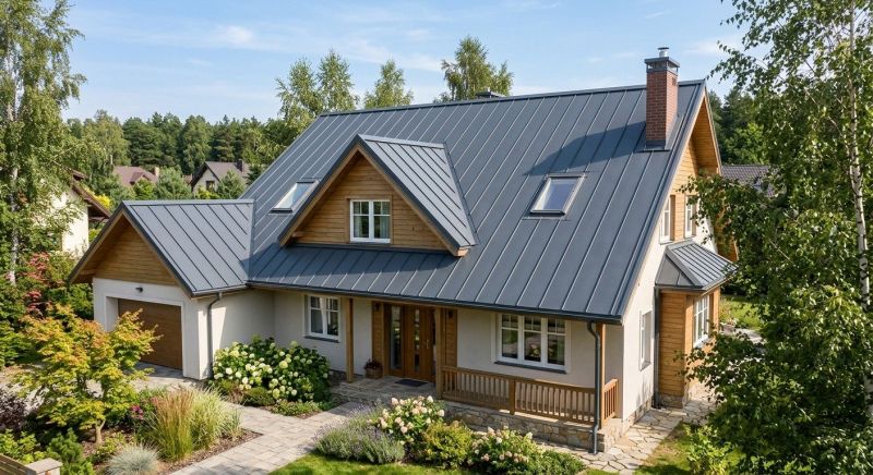 Steel Roof Replacement in Tallmadge, OH