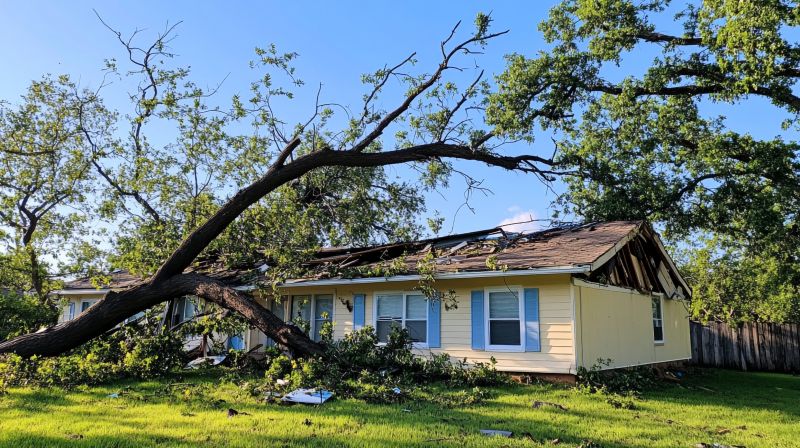 Storm Damage Roof Repair in North Canton, OH