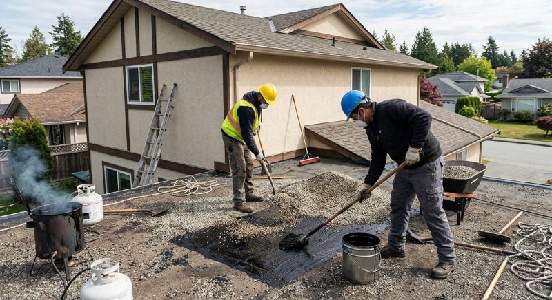 Tar And Gravel Roof Repair in Brecksville, OH