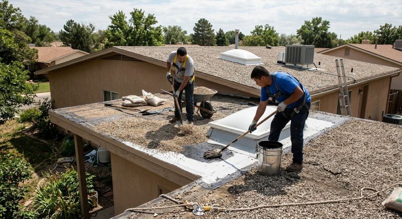 Tar And Gravel Roof Repair in Deerfield, OH