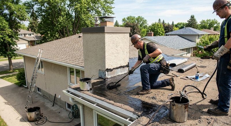 Tar And Gravel Roof Repair in Richfield, OH