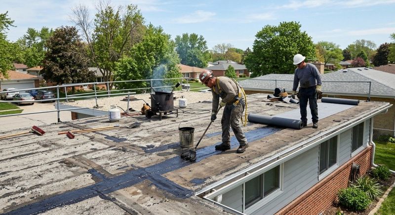 Tar Roof Repair in Hiram, OH