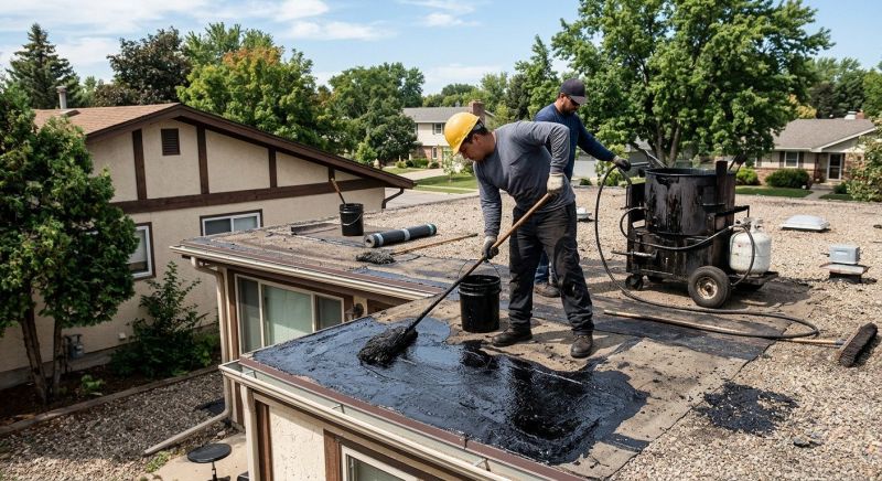 Tar Roof Repair in Kent, OH